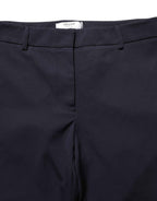 Blugirl Dark Blue High Waist Straight Dress Formal Trouser Pants