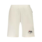Fila White Cotton Men's Pant