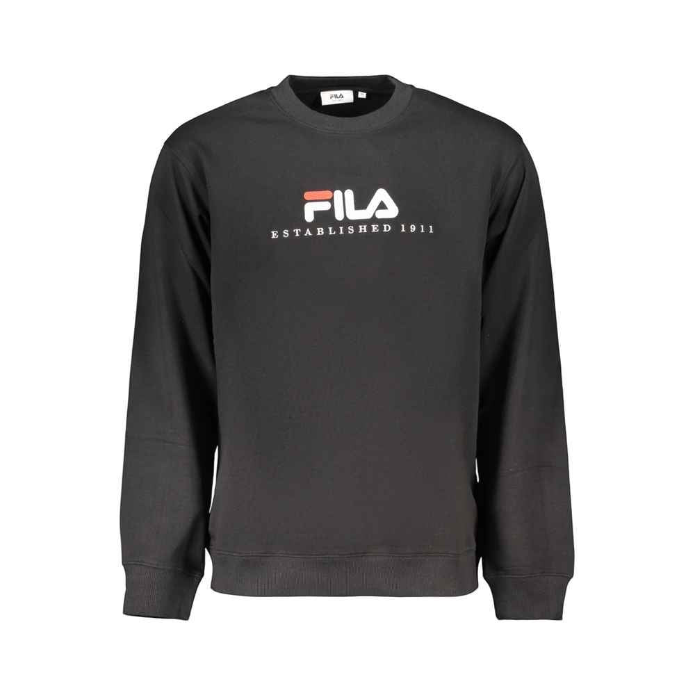 Fila Black Cotton Men's Sweatshirt