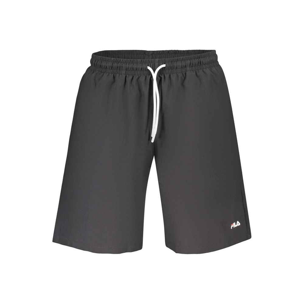 Fila Black Polyester Men's Swimwear