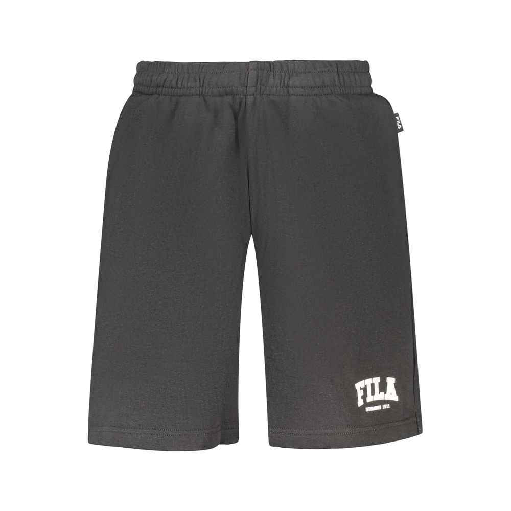 Fila Black Cotton Men's Pants