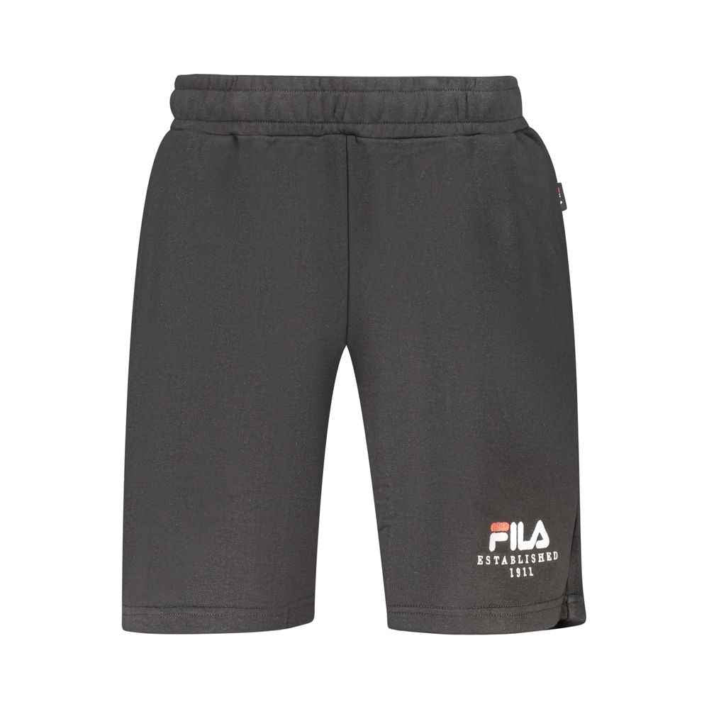Fila Black Cotton Men's Pants