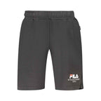 Fila Black Cotton Men's Pants