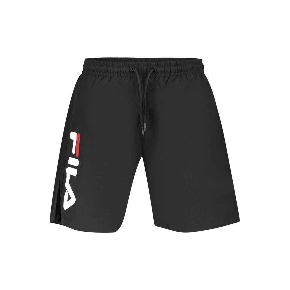 Fila Black Polyester Men's Swimwear