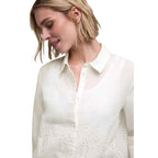 Street One White Cotton Blouse