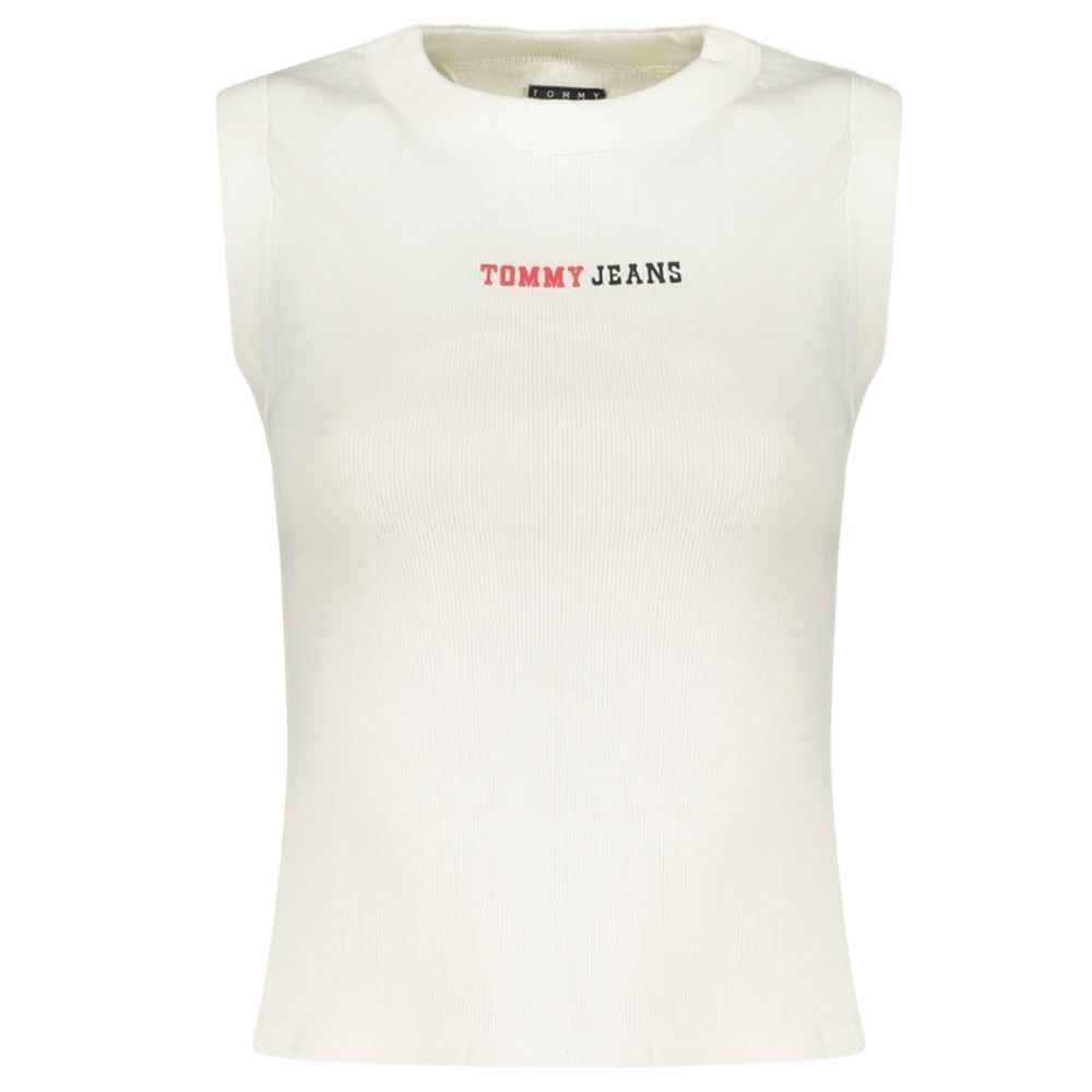 Tommy Hilfiger White Cotton Women's Tank