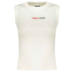 Tommy Hilfiger White Cotton Women's Tank