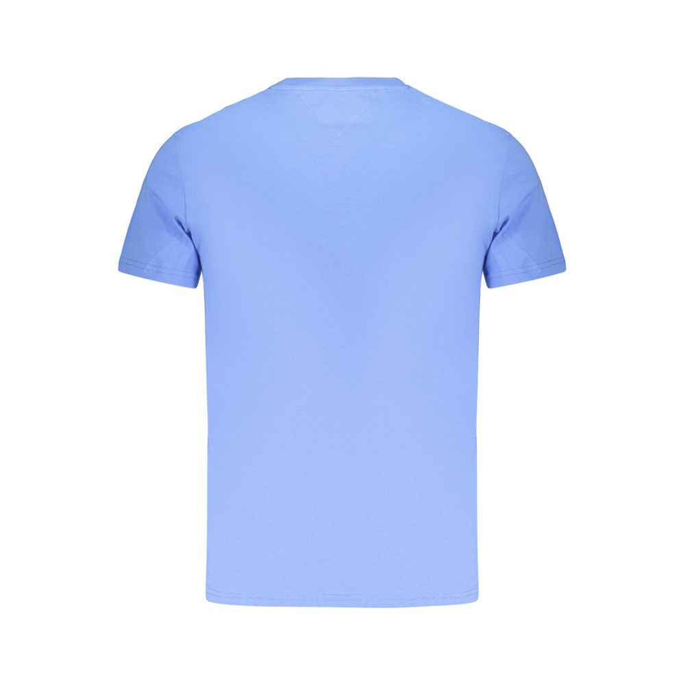 Tommy Hilfiger Light Blue Cotton Men's T-Shirt