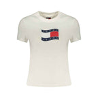 Tommy Hilfiger Bianco Cotton Women's T-Shirt
