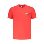 Tommy Hilfiger Red Cotton Mens T-Shirt