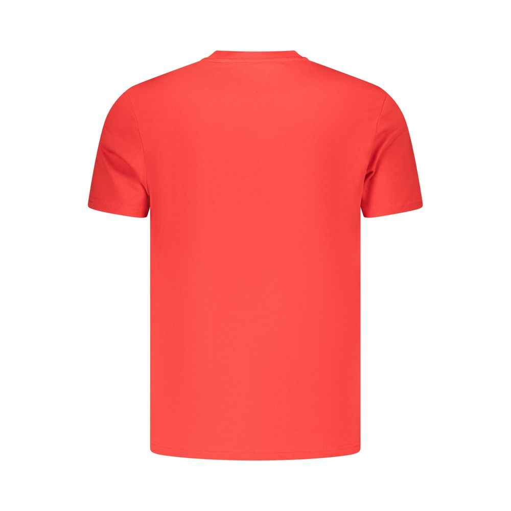 Tommy Hilfiger Red Cotton Mens T-Shirt