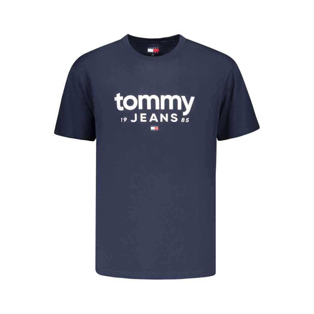 Tommy Hilfiger Blue Cotton Men's T-Shirt