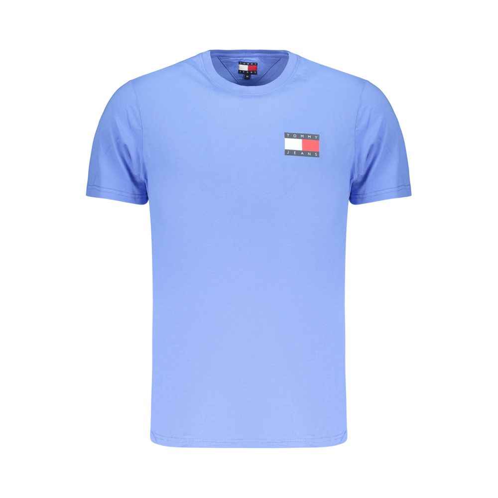 Tommy Hilfiger Blue Cotton Men's T-Shirt