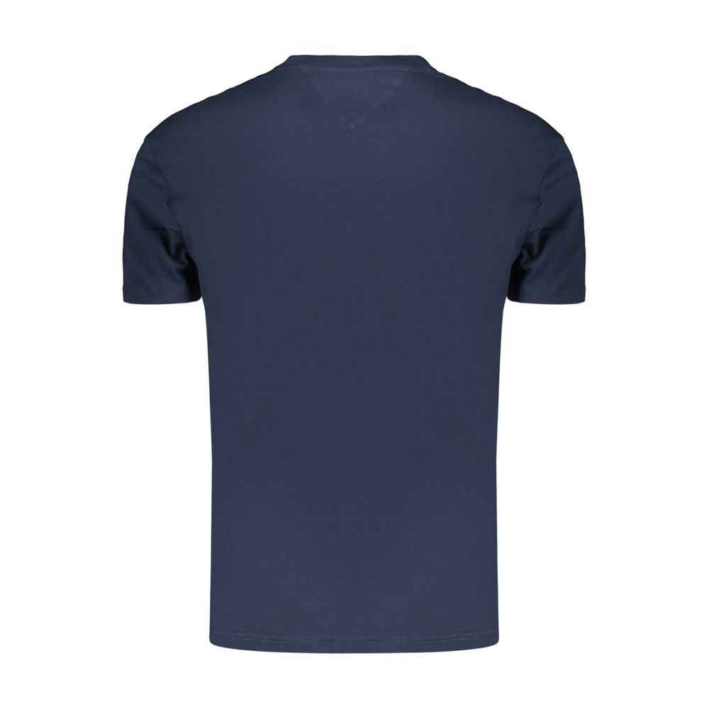 Tommy Hilfiger Blue Cotton Men's T-Shirt