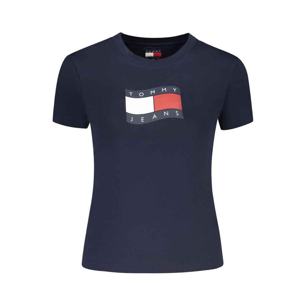 Tommy Hilfiger Blue Cotton Women's T-Shirt