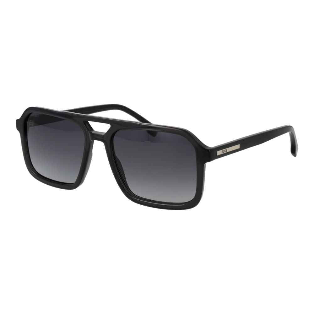 Hugo Boss Gray Acetate Sunglasses