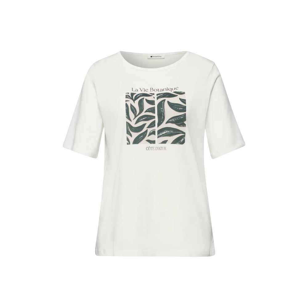 Street One White Cotton T-Shirt