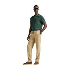 Lyle & Scott Beige Linen Casual Pants