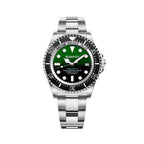 Bobroff Silver Stainless Steel Sport Watch