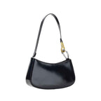 Staud Black Calf Leather Bos Taurus Shoulder Bag