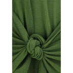The Attico Bicolor Viscose Casual Dress