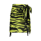 The Attico Bicolor Cotton Cover-Ups