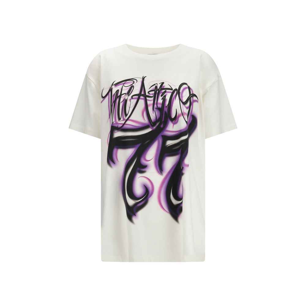 The Attico White Cotton T-Shirt
