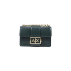 Armani Exchange Green Polyester Handbag