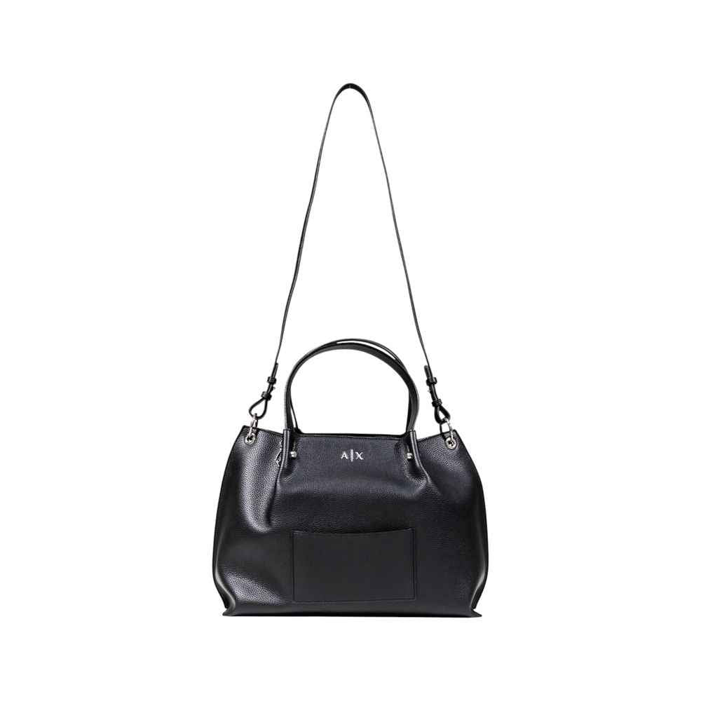 Armani Exchange Black Polyester Handbag
