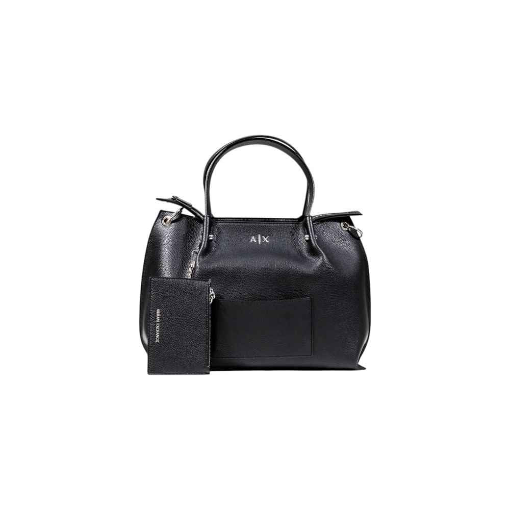 Armani Exchange Black Polyester Handbag