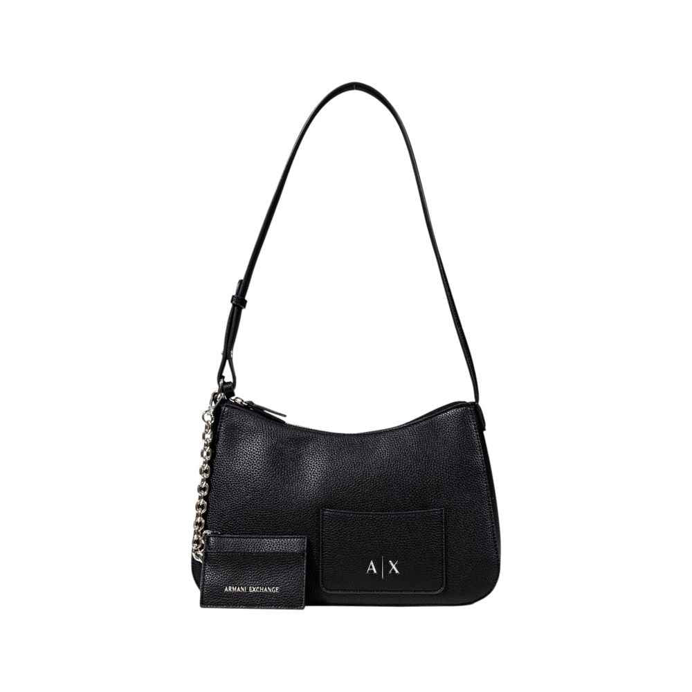 Armani Exchange Black Polyester Handbag