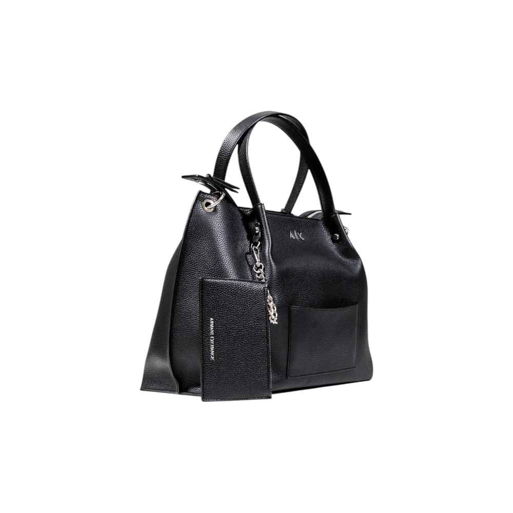Armani Exchange Black Polyester Handbag