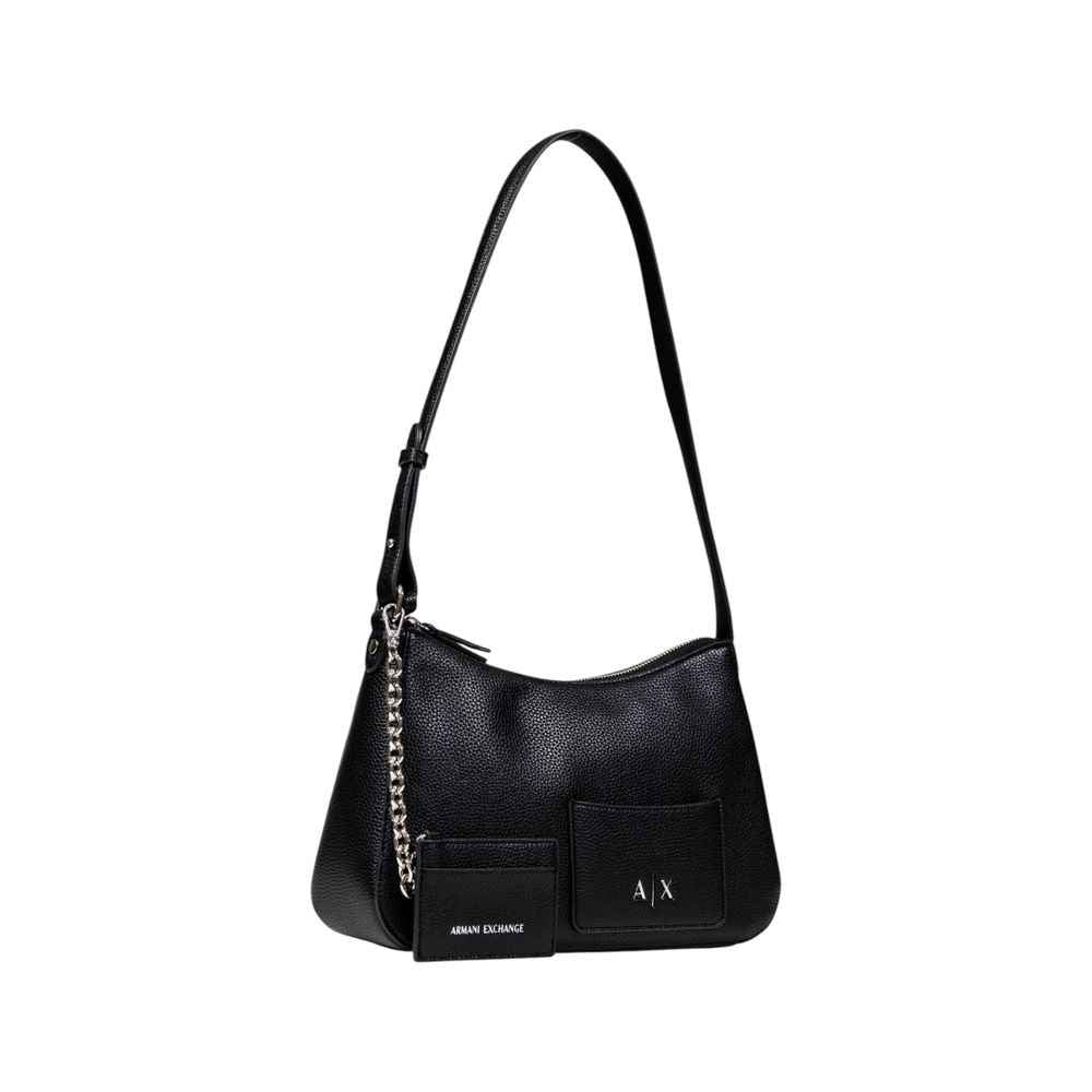 Armani Exchange Black Polyester Handbag