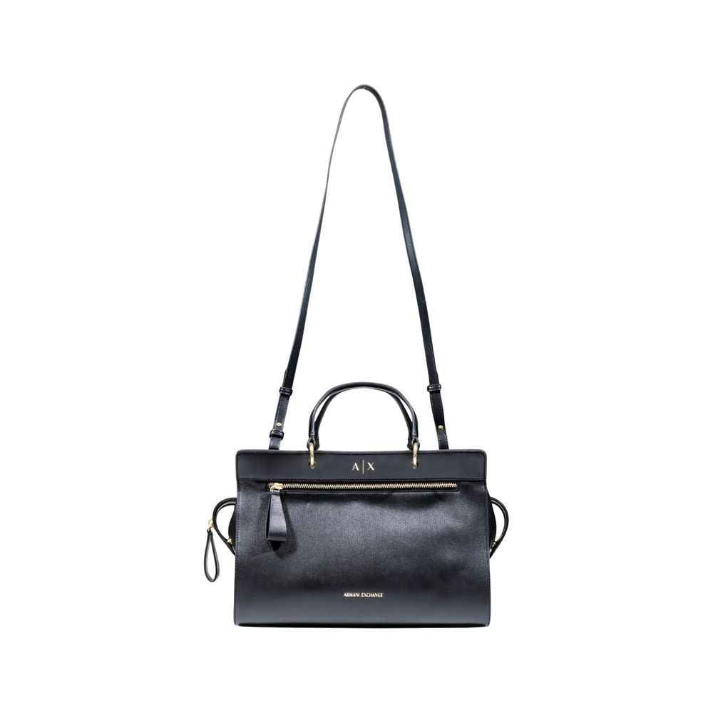 Armani Exchange Black Polyester Handbag