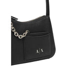Armani Exchange Black Polyester Handbag
