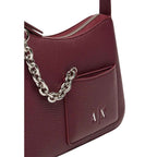 Armani Exchange Bordeaux Polyester Handbag