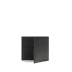 Prada Black Calf Leather Bos Taurus Wallet