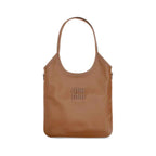 Miu Miu Brown Calf Leather Bos Taurus Shoulder Bag