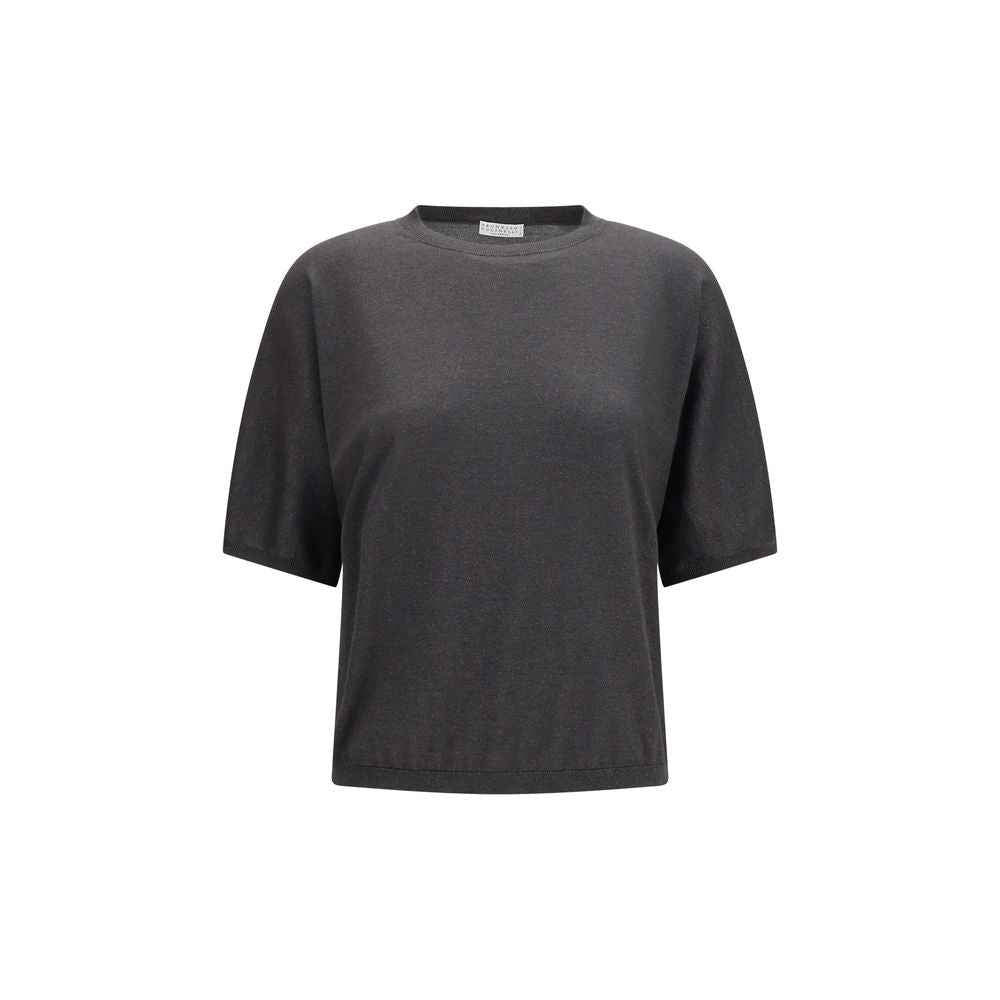 Brunello Cucinelli Gray Cashmere Sweater