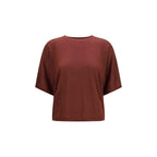 Brunello Cucinelli Bordeaux Cashmere Sweatshirt