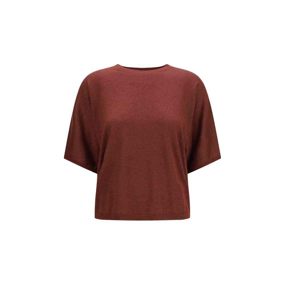 Brunello Cucinelli Bordeaux Cashmere Sweatshirt