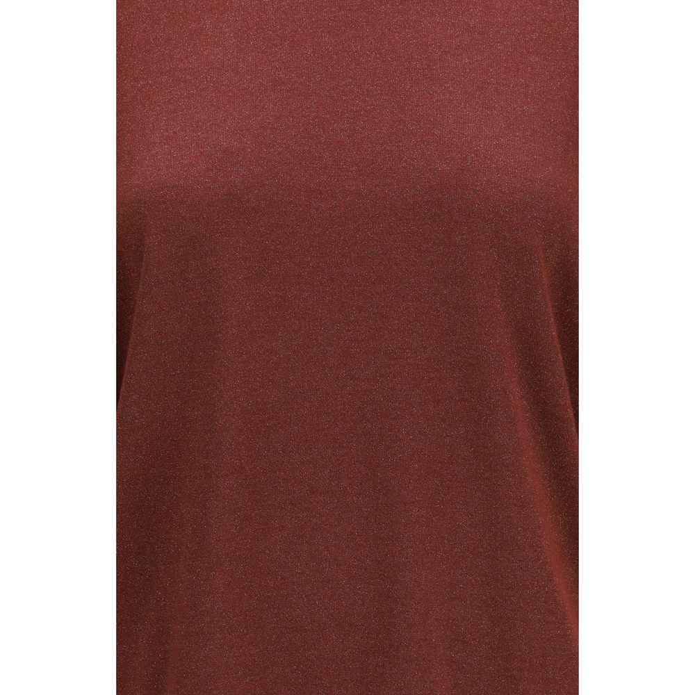 Brunello Cucinelli Bordeaux Cashmere Sweatshirt