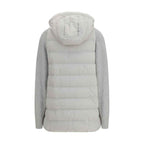 Brunello Cucinelli Gray Polyamide Jacket