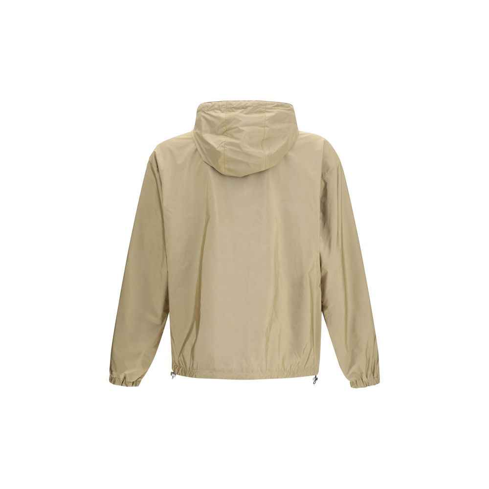 Prada Beige Recycled Polyamide Shell Jacket