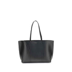 Tory Burch Black Calf Leather Bos Taurus Handbag