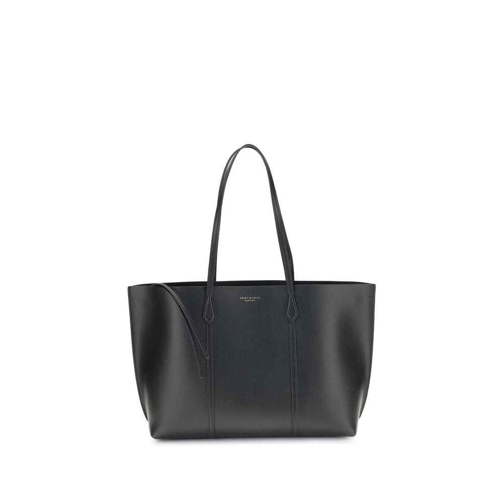 Tory Burch Black Calf Leather Bos Taurus Handbag