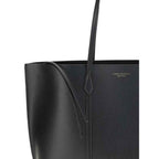Tory Burch Black Calf Leather Bos Taurus Handbag