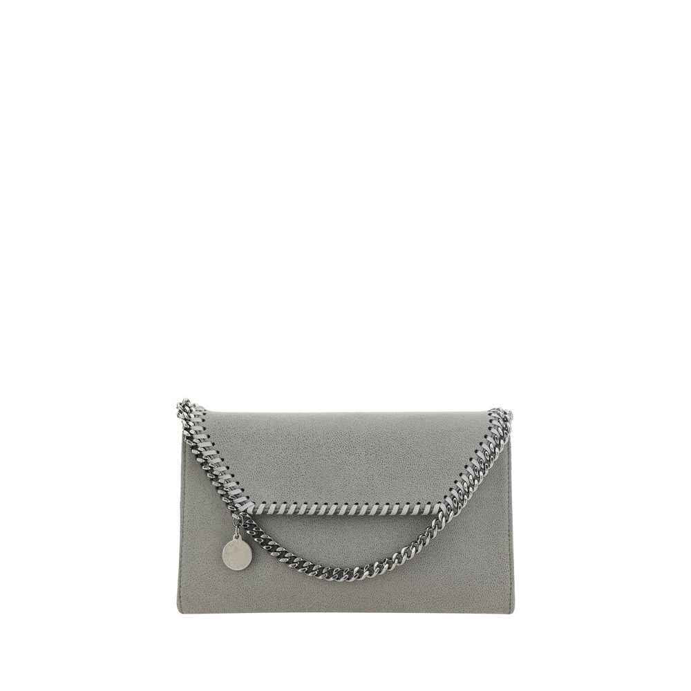 Stella McCartney Gray Polyester Shoulder Bag