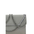 Stella McCartney Gray Polyester Shoulder Bag