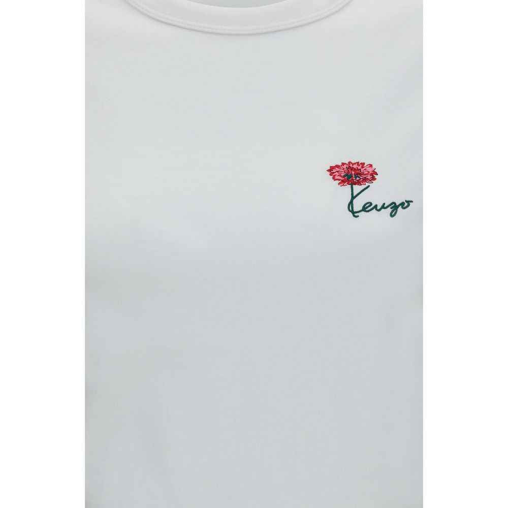 Kenzo White Cotton T-Shirt